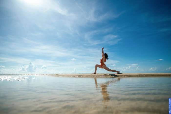 Yoga Valentine. Full yoga photo shoots