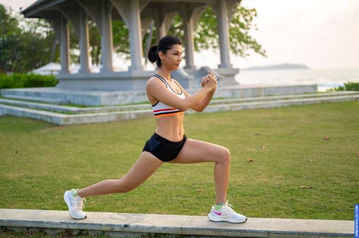 Fitness Morning - Thandar Hlaing. Full yoga photo shoots