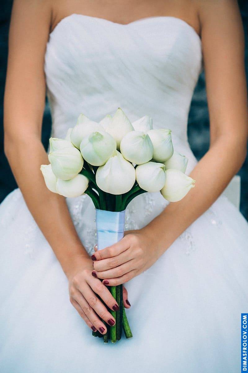 Bridal Bouquet for Tropical Wedding. photographer Dimas Frolov. photo1151