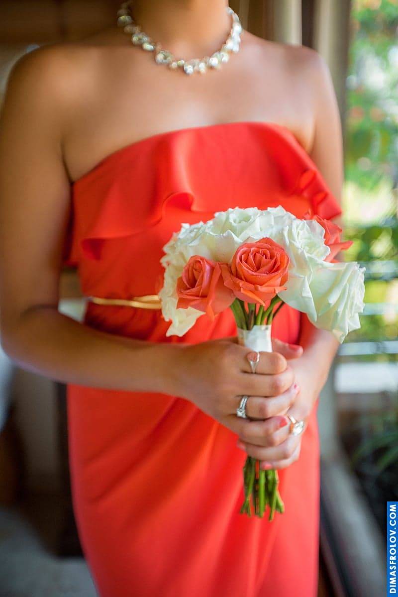 Bridal Bouquet for Tropical Wedding. photographer Dimas Frolov. photo1168