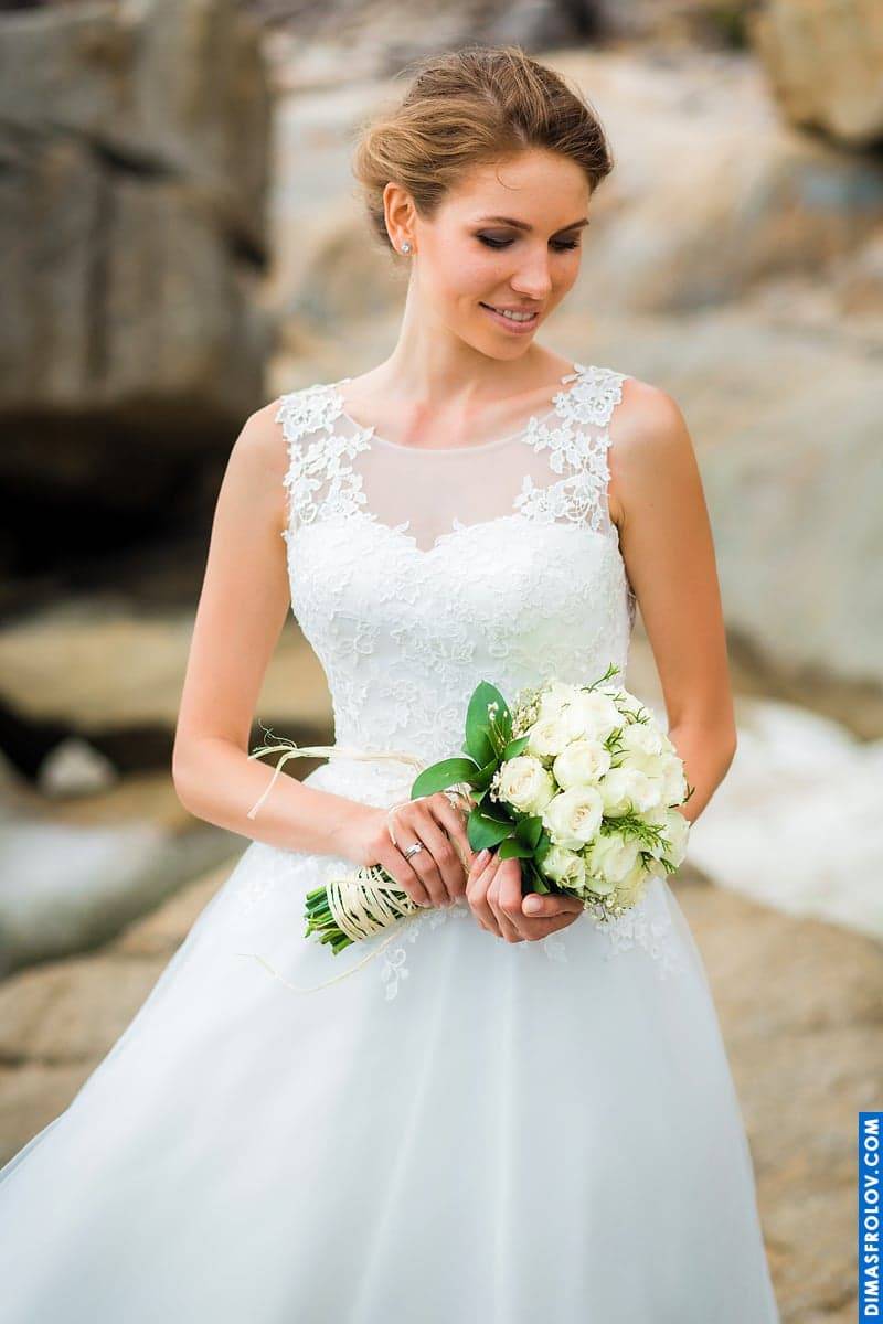 Bridal Bouquet for Tropical Wedding. photographer Dimas Frolov. photo1179