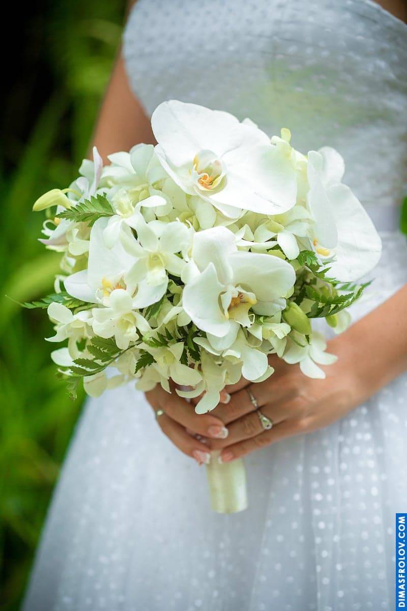 Bridal Bouquet for Tropical Wedding. photographer Dimas Frolov. photo1216