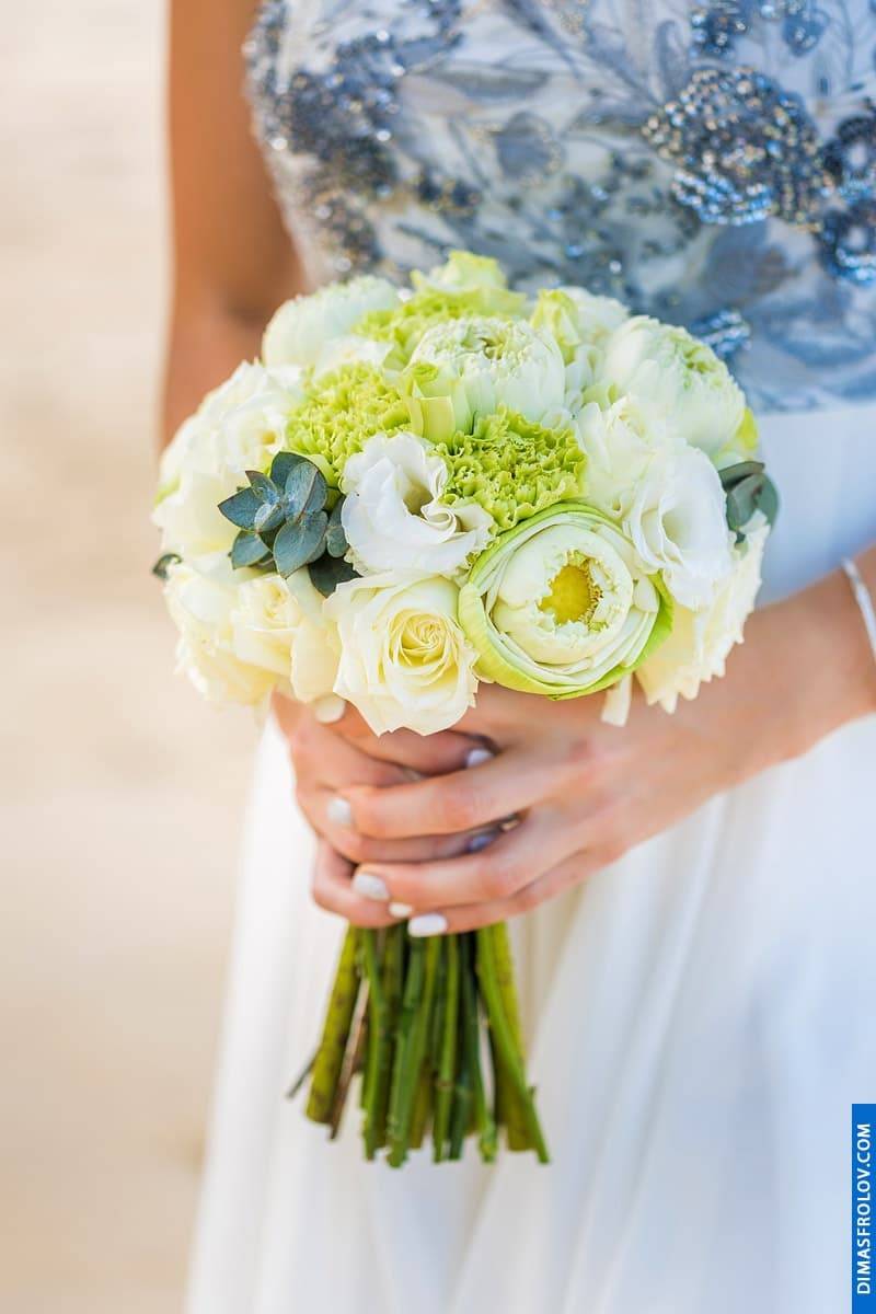 Bridal Bouquet for Tropical Wedding. photographer Dimas Frolov. photo1218